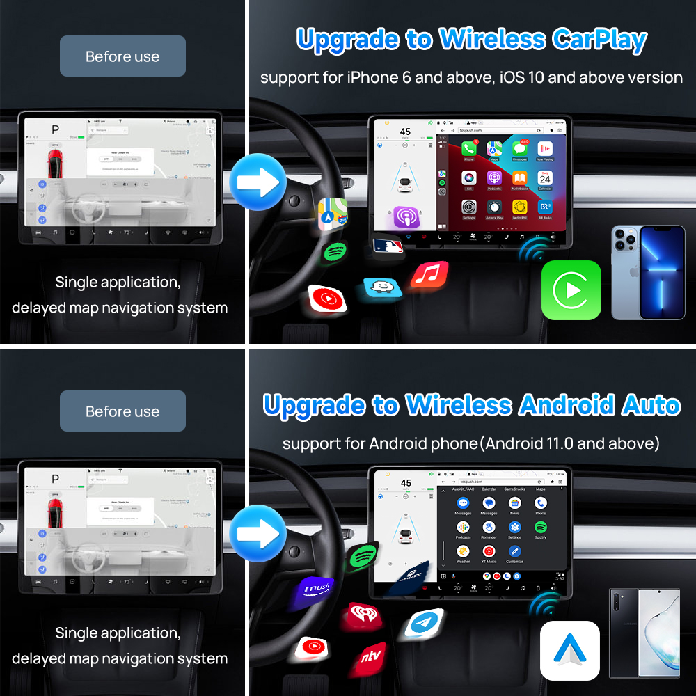 CarlinKit T2C For Tesla Upgrad - Smartwatch Universal のレビューと価格