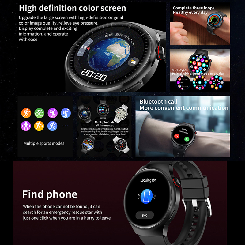 New Smart Watch Men HD Screen  - Smartwatch M Active のレビューと価格