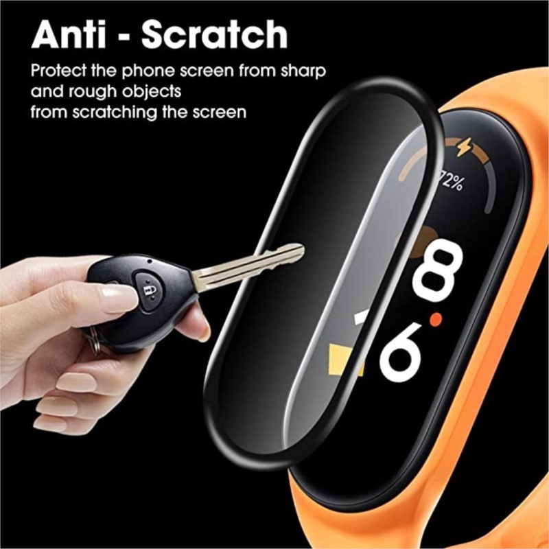 3D Full Screen Protector For X - Smartwatch Straps & Accessories のレビューと価格