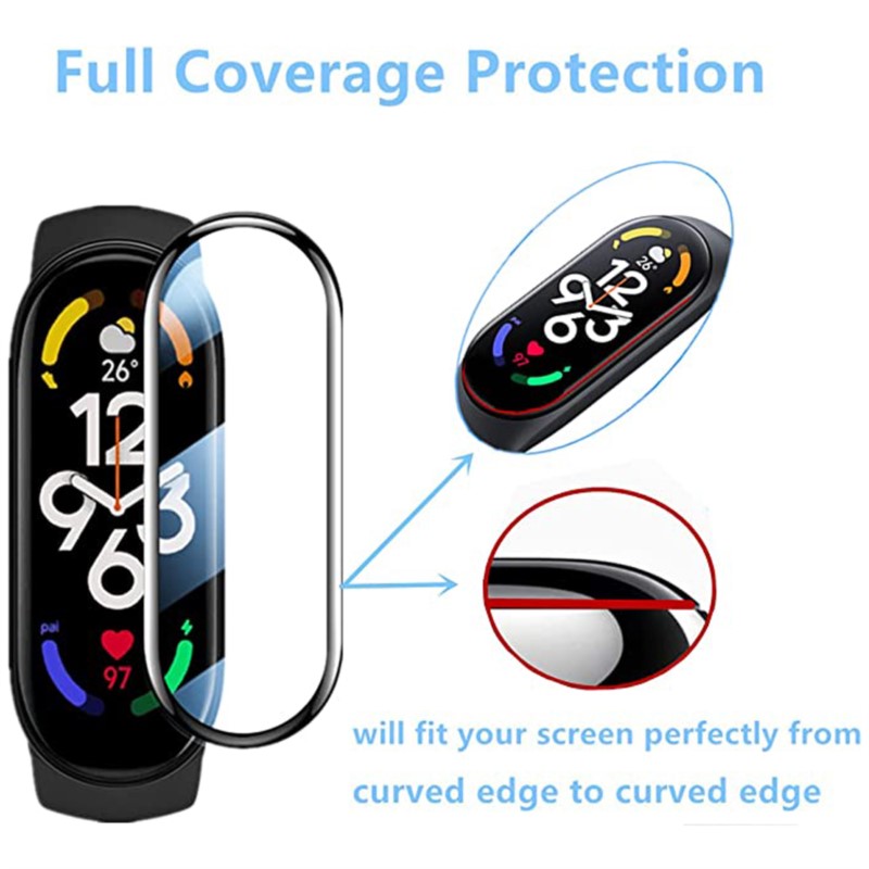 3D Full Screen Protector For X - Smartwatch Straps & Accessories のレビューと価格