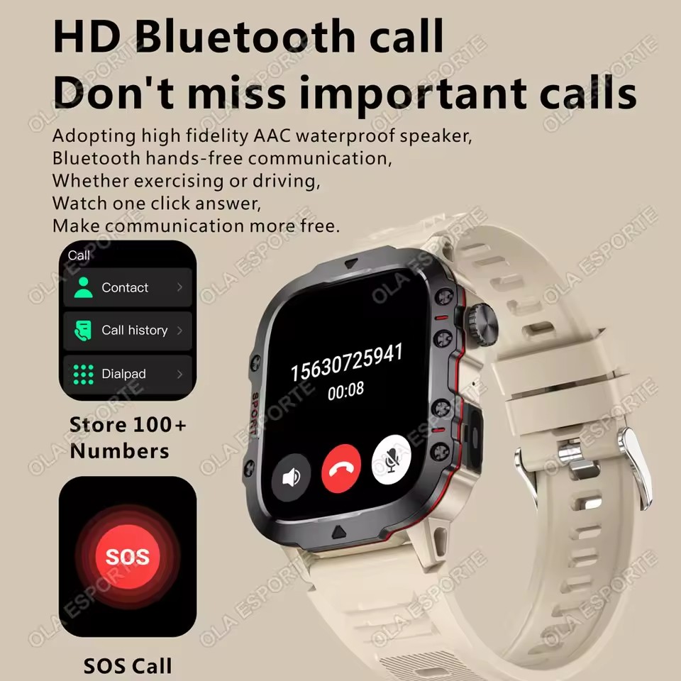 2026 New Military Smart Watch  - Smartwatch X12 のレビューと価格