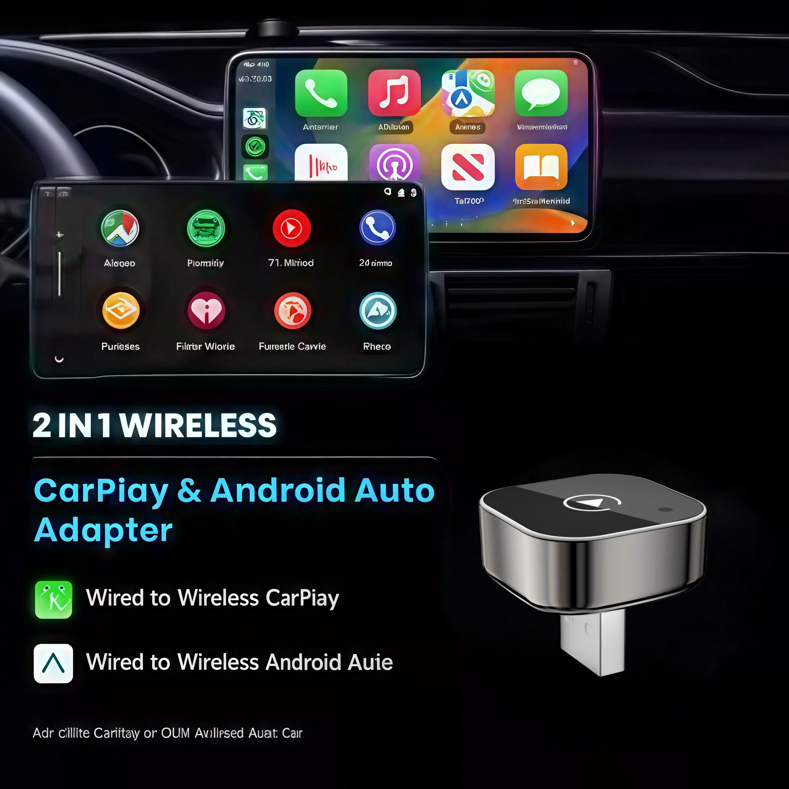 New Wireless CarPlay Android A - Smartwatch Universal のレビューと価格