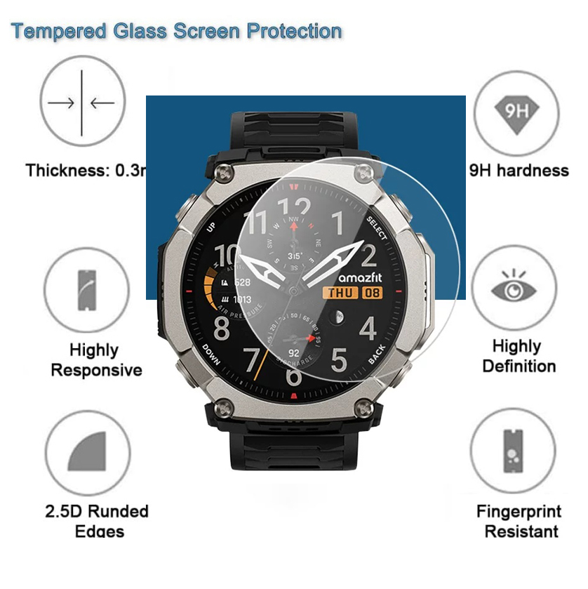 Tempered Glass for Amazfit Ama - Amazfit Smartwatch Accessories のレビューと価格