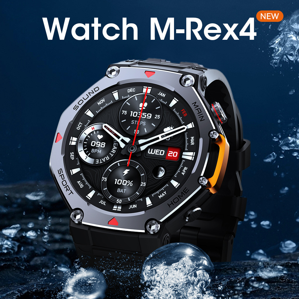 M REX4 Smart Sports Health Wat - Smartwatch M Active のレビューと価格