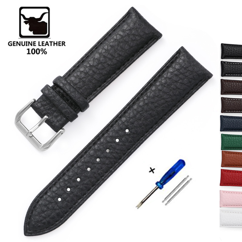 Litchi Pattern Soft Leather Wa - Nylon Nato Strap のレビューと価格