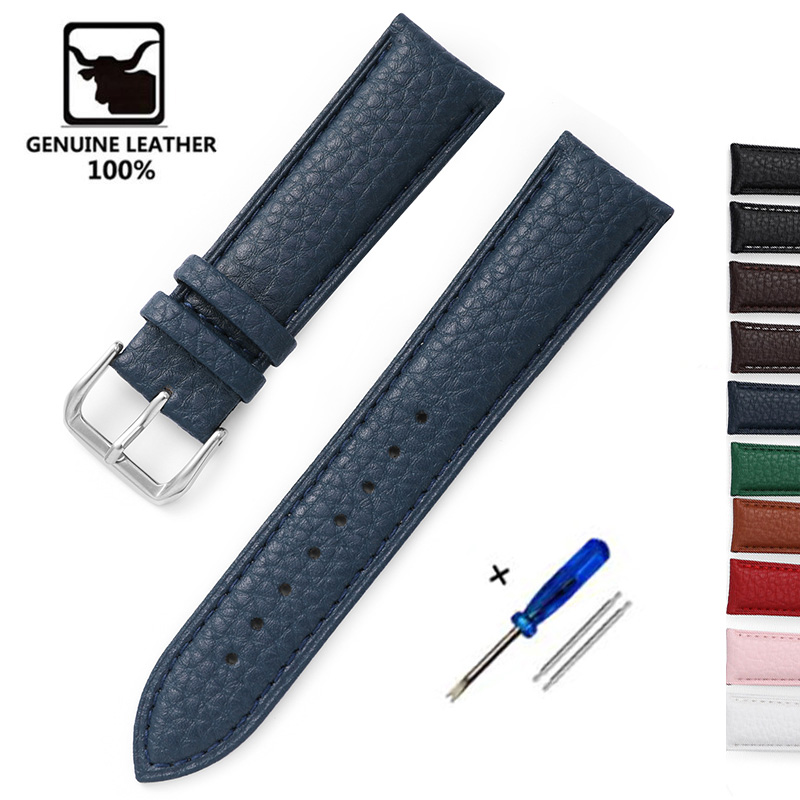 Litchi Pattern Soft Leather Wa - Nylon Nato Strap のレビューと価格