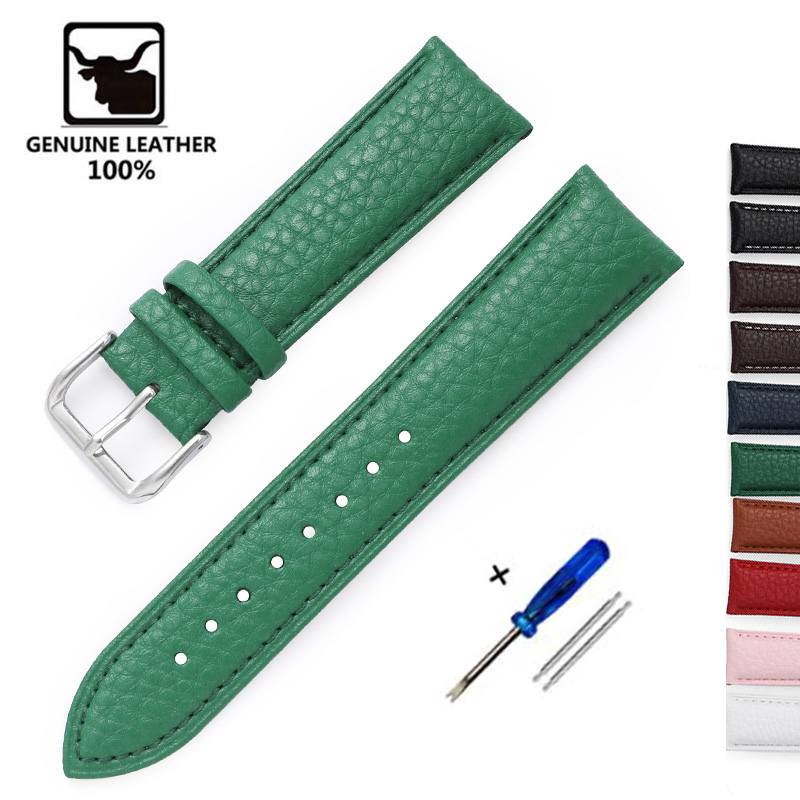 Litchi Pattern Soft Leather Wa - Nylon Nato Strap のレビューと価格