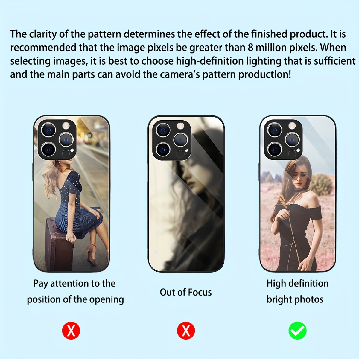Custom Photo Mirror Glass Case - Screen Protector Film のレビューと価格