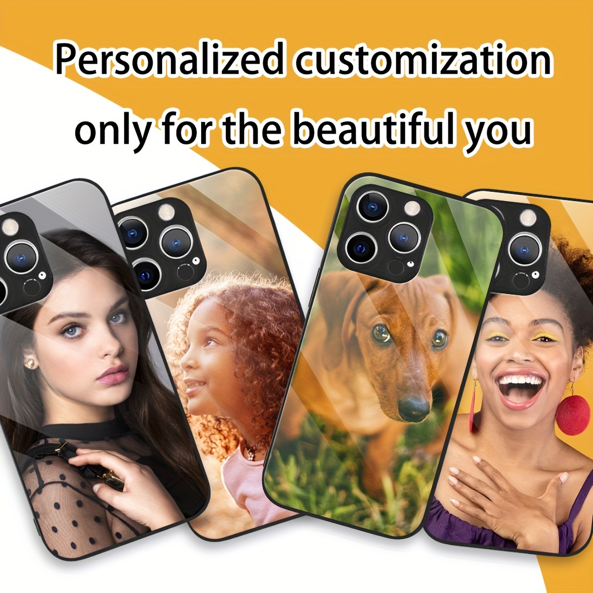 Custom Photo Mirror Glass Case - Screen Protector Film のレビューと価格