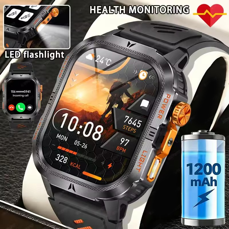 2026 Rugged Military Smart Wat - Smartwatch M Active のレビューと価格