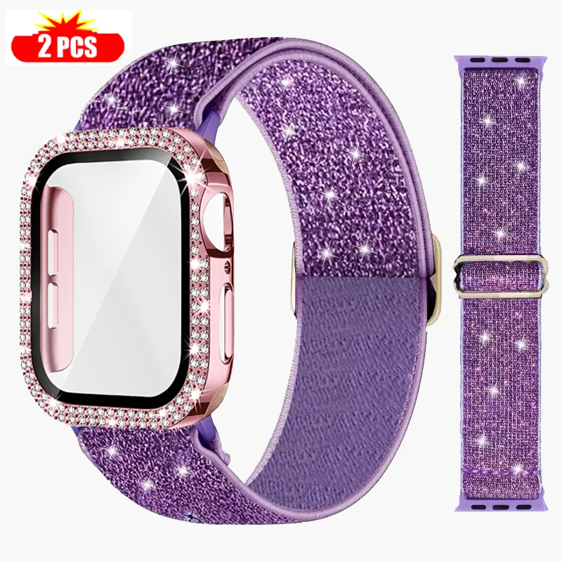 Band+Case for Apple Watch 45mm - Smartwatch Watch Accessories For Women のレビューと価格