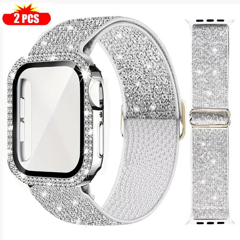 Band+Case for Apple Watch 45mm - Smartwatch Watch Accessories For Women のレビューと価格