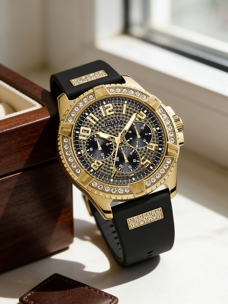 GUESS W1132G1 Mens Watch Front - Smartwatch Guess のレビューと価格