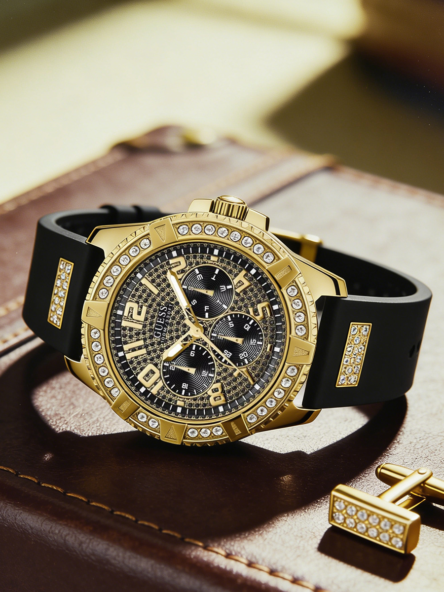 GUESS W1132G1 Mens Watch Front - Smartwatch Guess のレビューと価格
