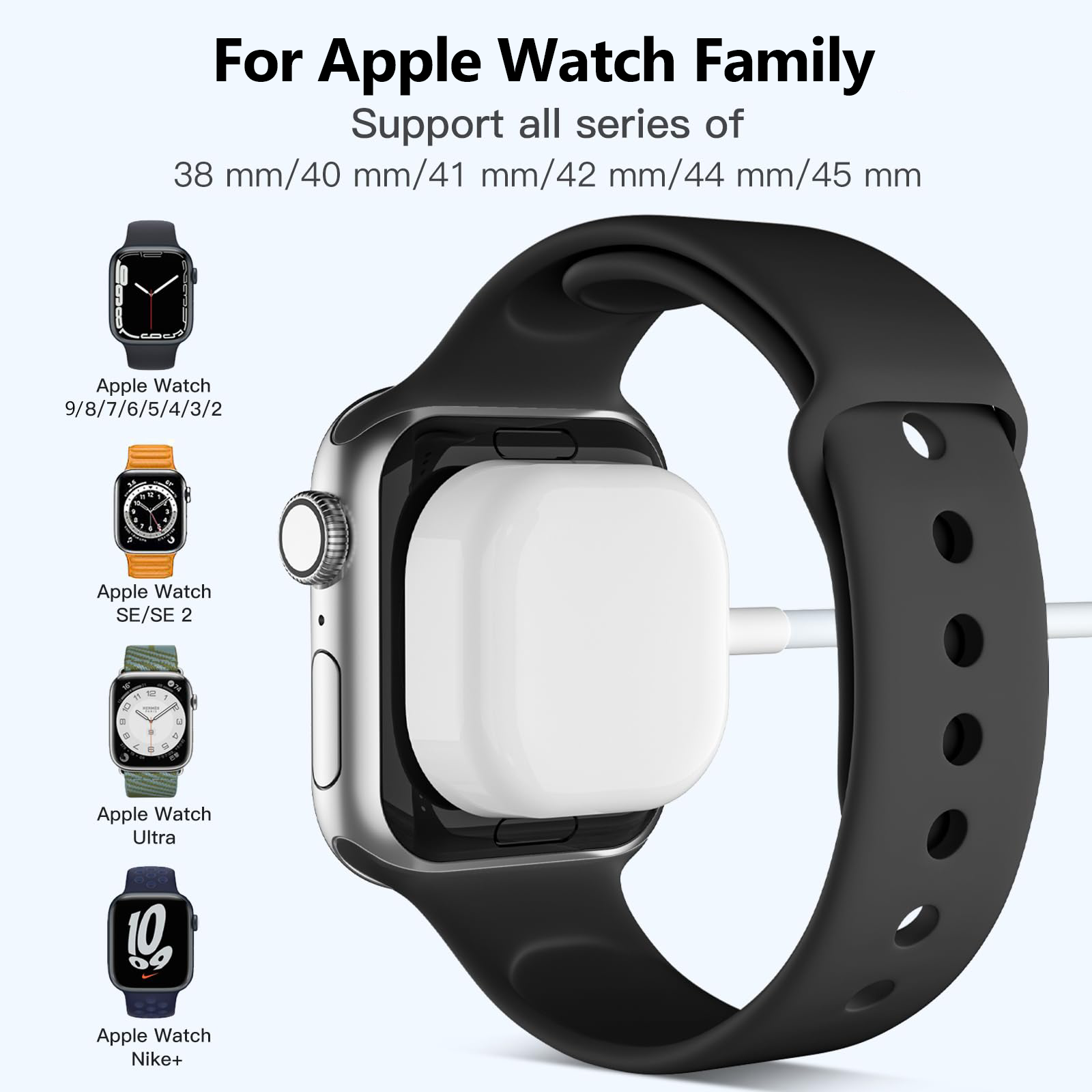 2 in 1 Magnetic Wireless USB A - Wireless Charger Watch のレビューと価格