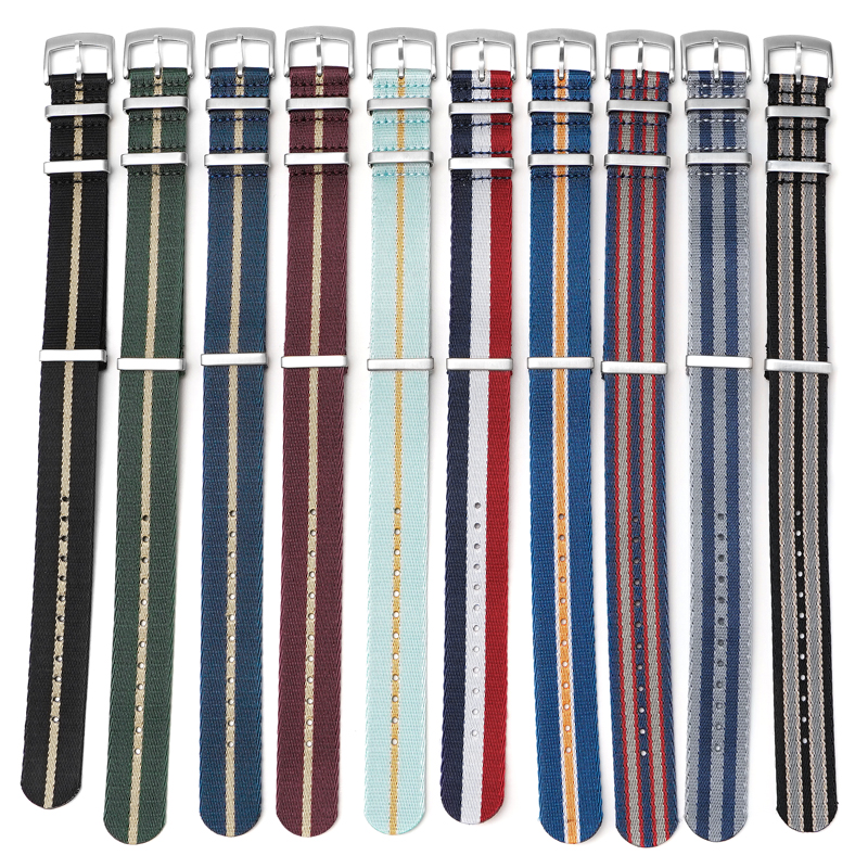 Superior Nylon Watchband for O - Nylon Nato Strap のレビューと価格