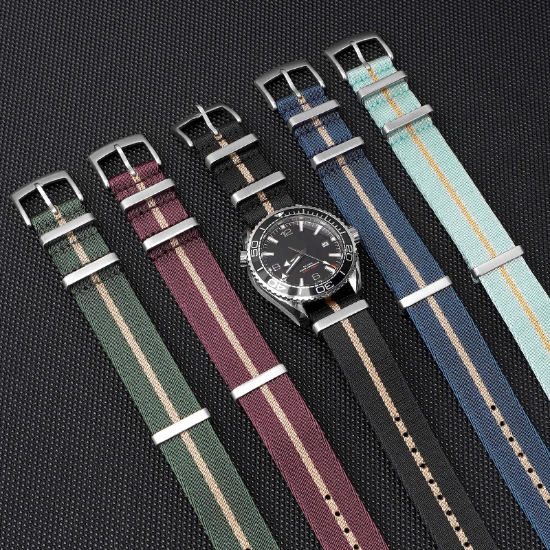 Superior Nylon Watchband for O - Nylon Nato Strap のレビューと価格