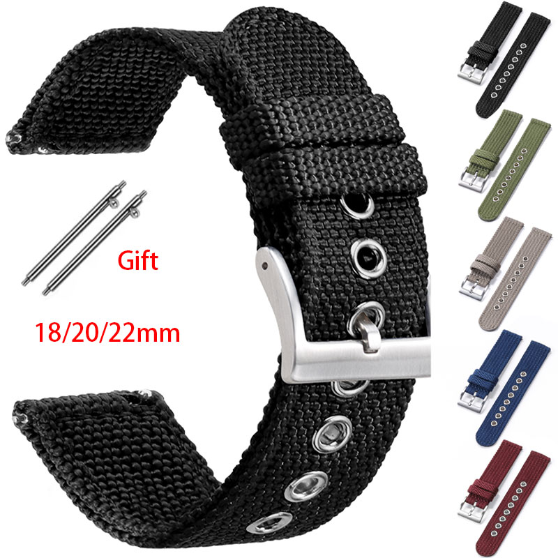 Nylon Strap 18mm 20mm 22mm Ban - Nylon Nato Strap のレビューと価格