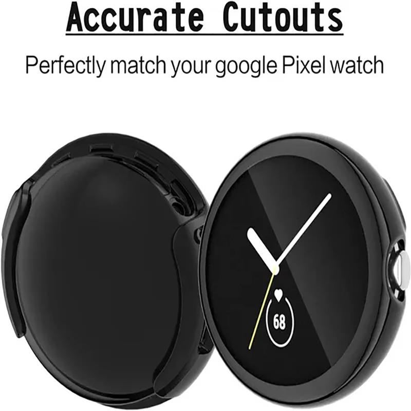 Tempered Glass+Cover For Googl - Smartwatch Band Accessories のレビューと価格