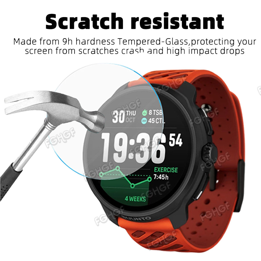 Tempered Glass Protective Film - Garmin Smartwatch Accessories のレビューと価格
