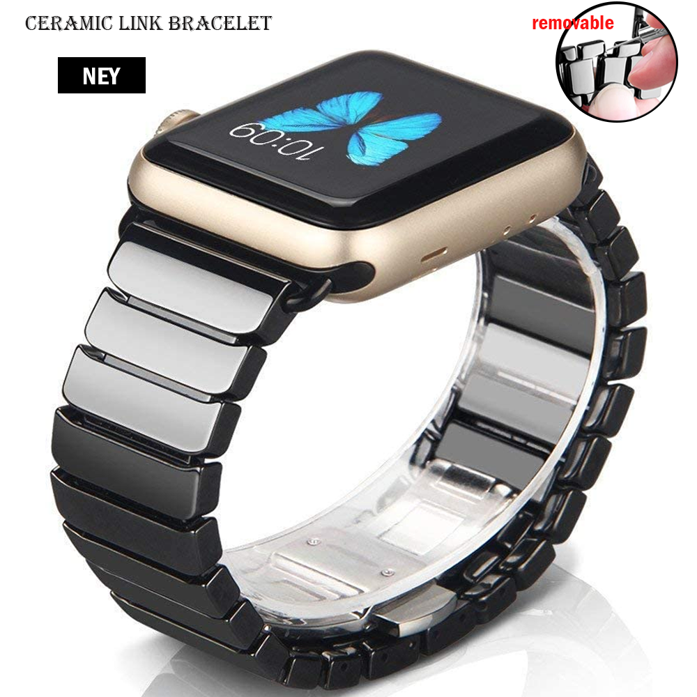 Ceramic Link bracelet for Appl - Ceramic Link Bracelet のレビューと価格