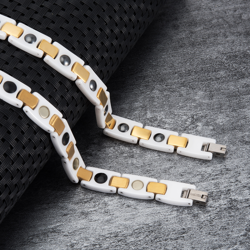 Vinterly Women Ceramic Bracele - Ceramic Link Bracelet のレビューと価格