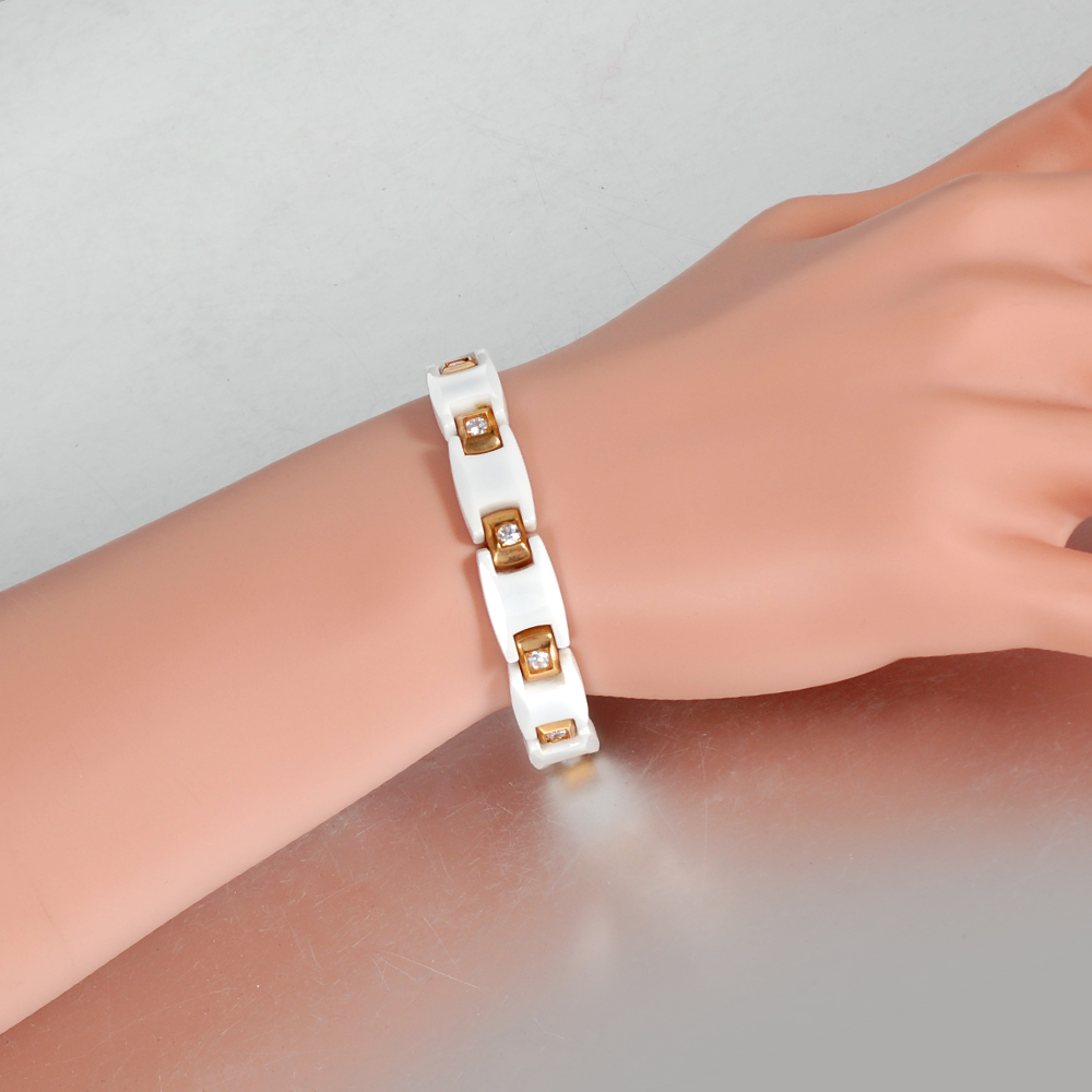 Vinterly Women Ceramic Bracele - Ceramic Link Bracelet のレビューと価格