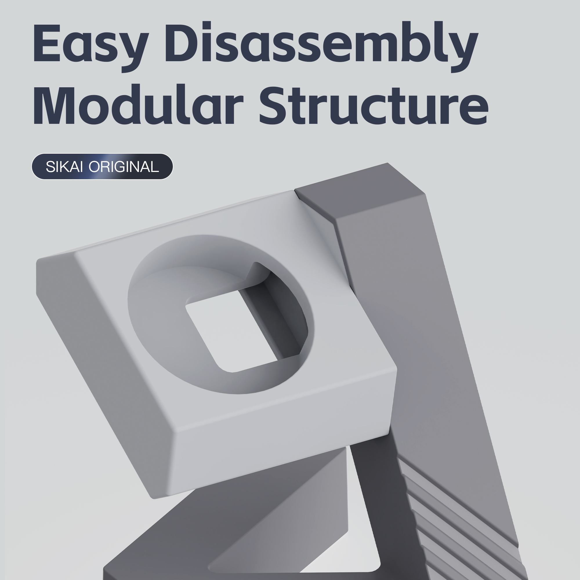 PC Geometric watch stand Dock  - Xiaomi Smartwatch S3 Accessories のレビューと価格
