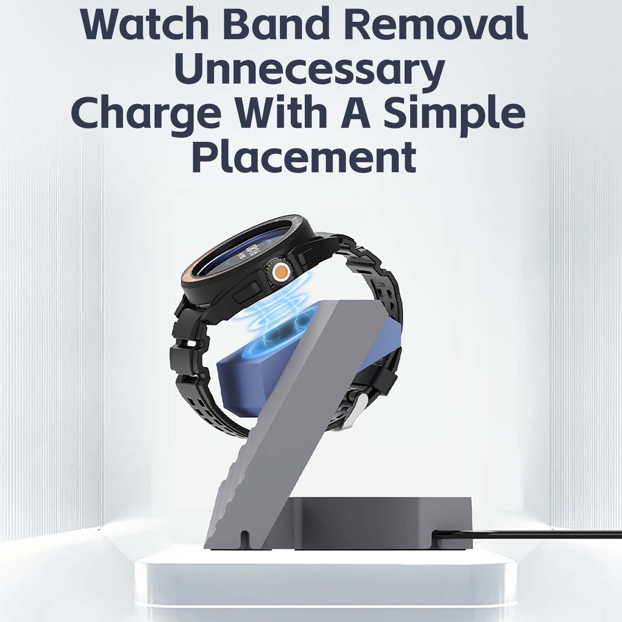PC Geometric watch stand Dock  - Xiaomi Smartwatch S3 Accessories のレビューと価格