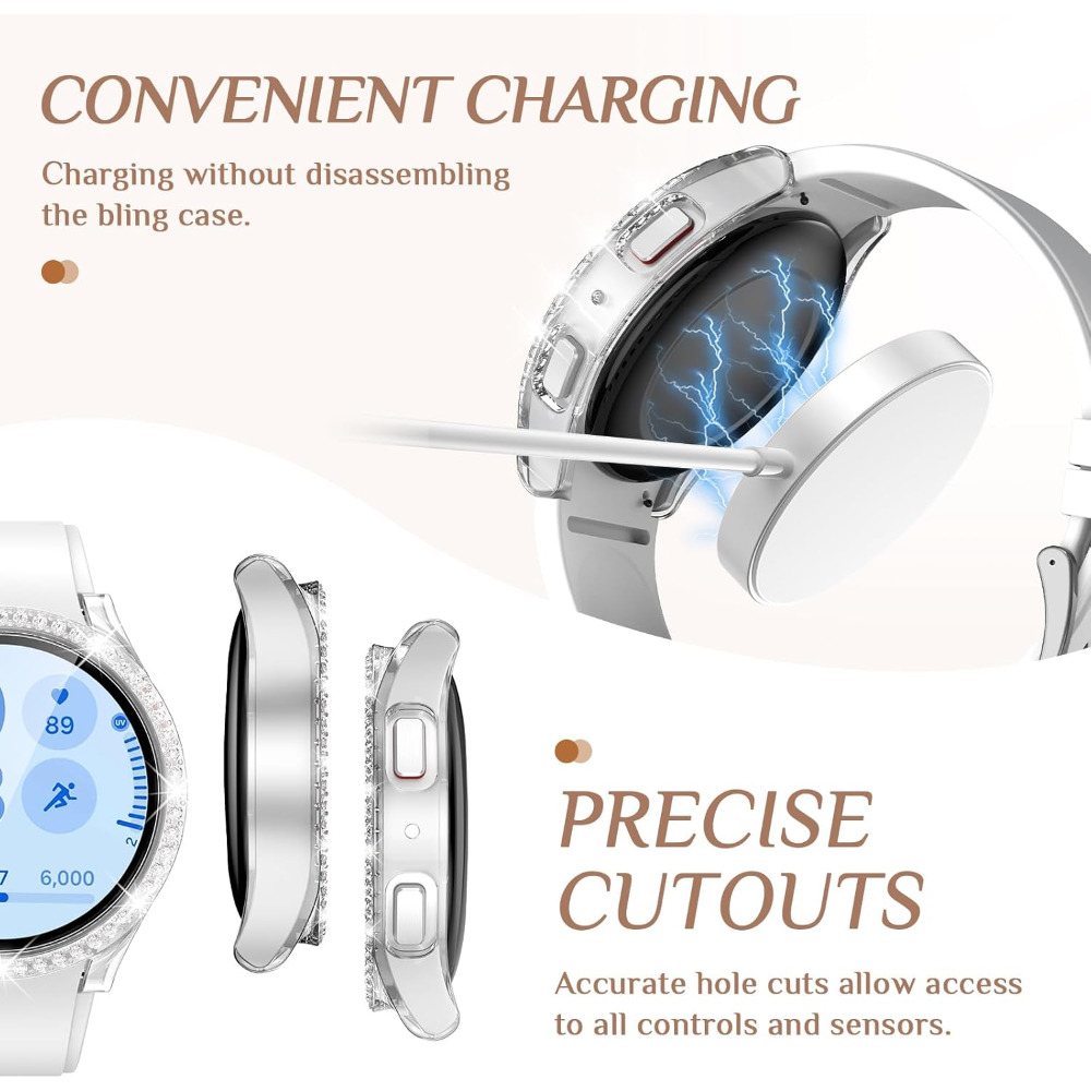 Bling Case for Samsung Galaxy  - Samsung Smartwatch Accessories のレビューと価格