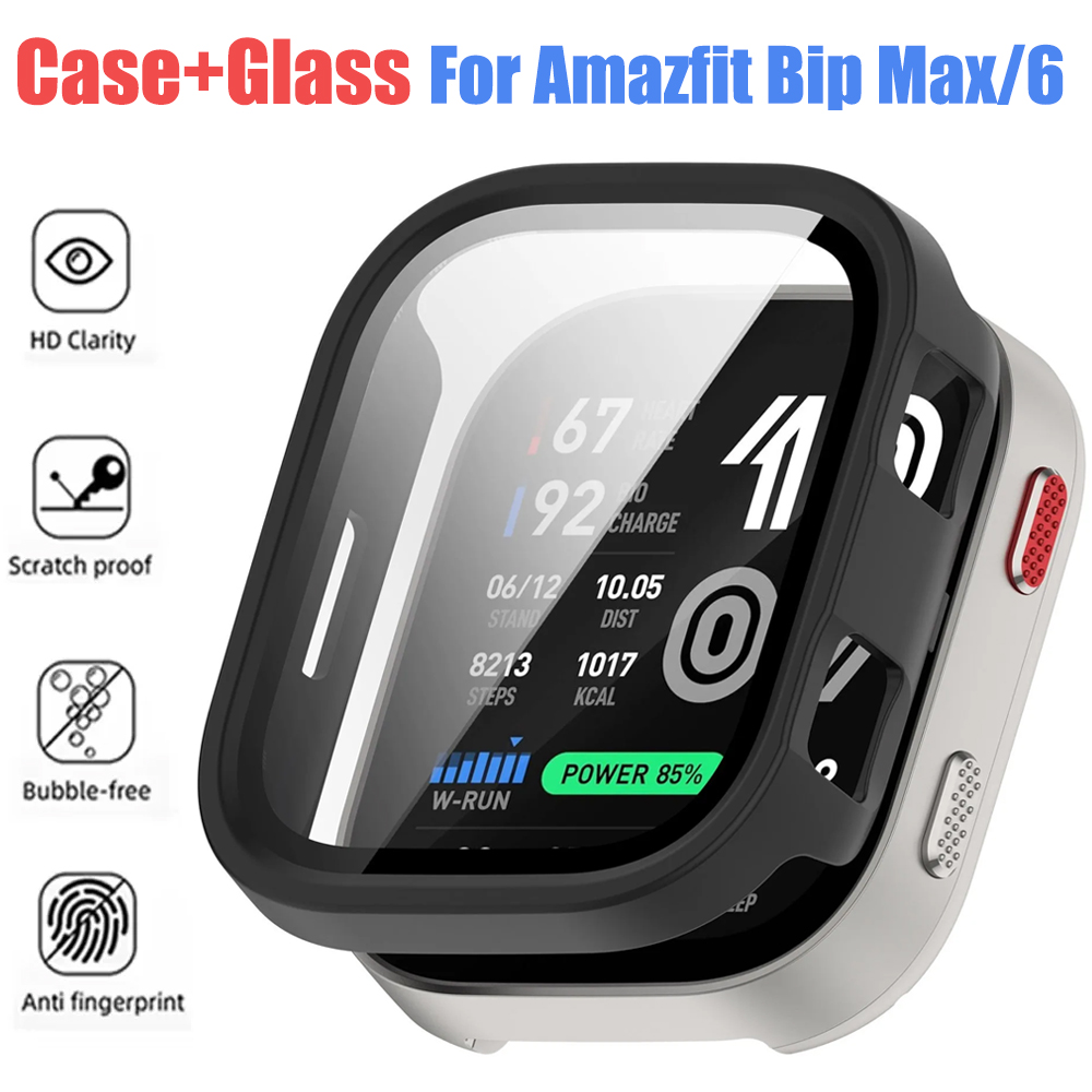 Glass + Case for Amazfit Bip M - Amazfit Smartwatch Accessories のレビューと価格
