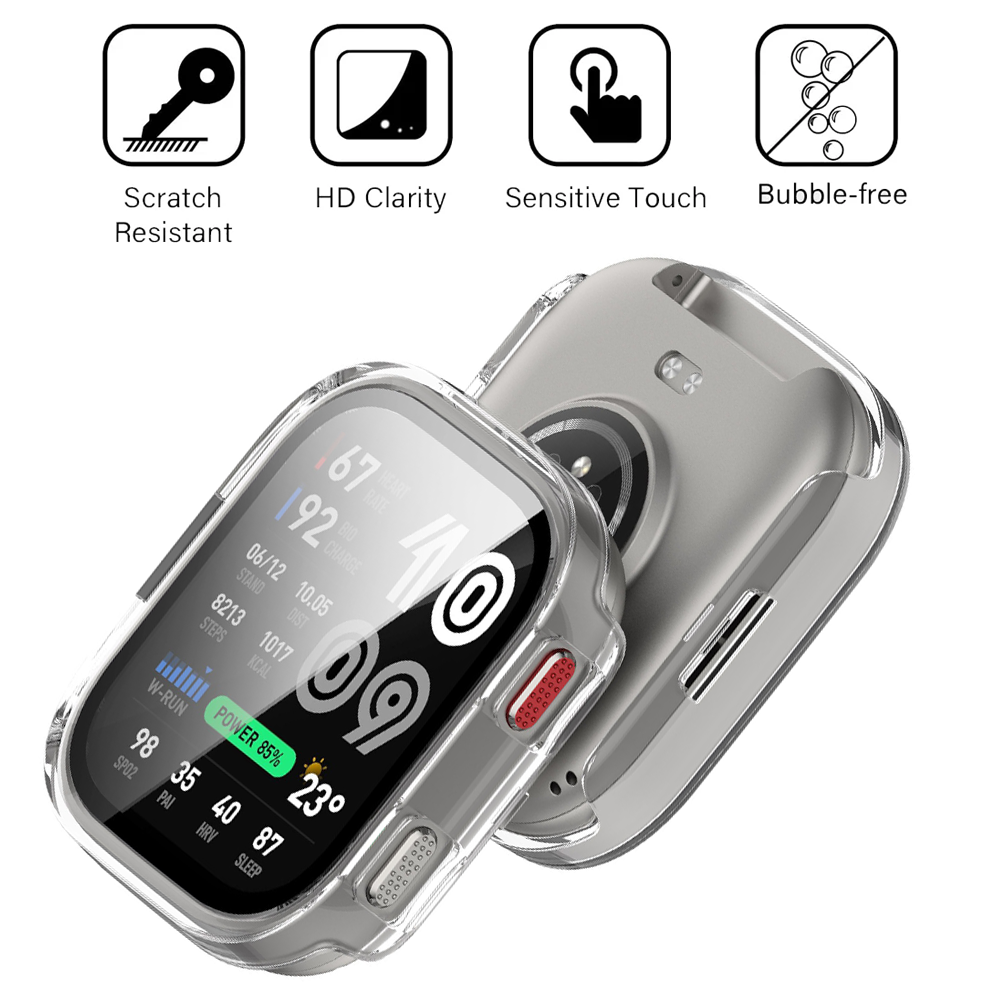 Glass + Case for Amazfit Bip M - Amazfit Smartwatch Accessories のレビューと価格