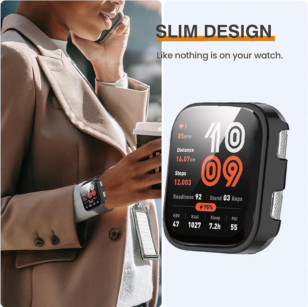 Glass + Case for Amazfit Bip M - Amazfit Smartwatch Accessories のレビューと価格