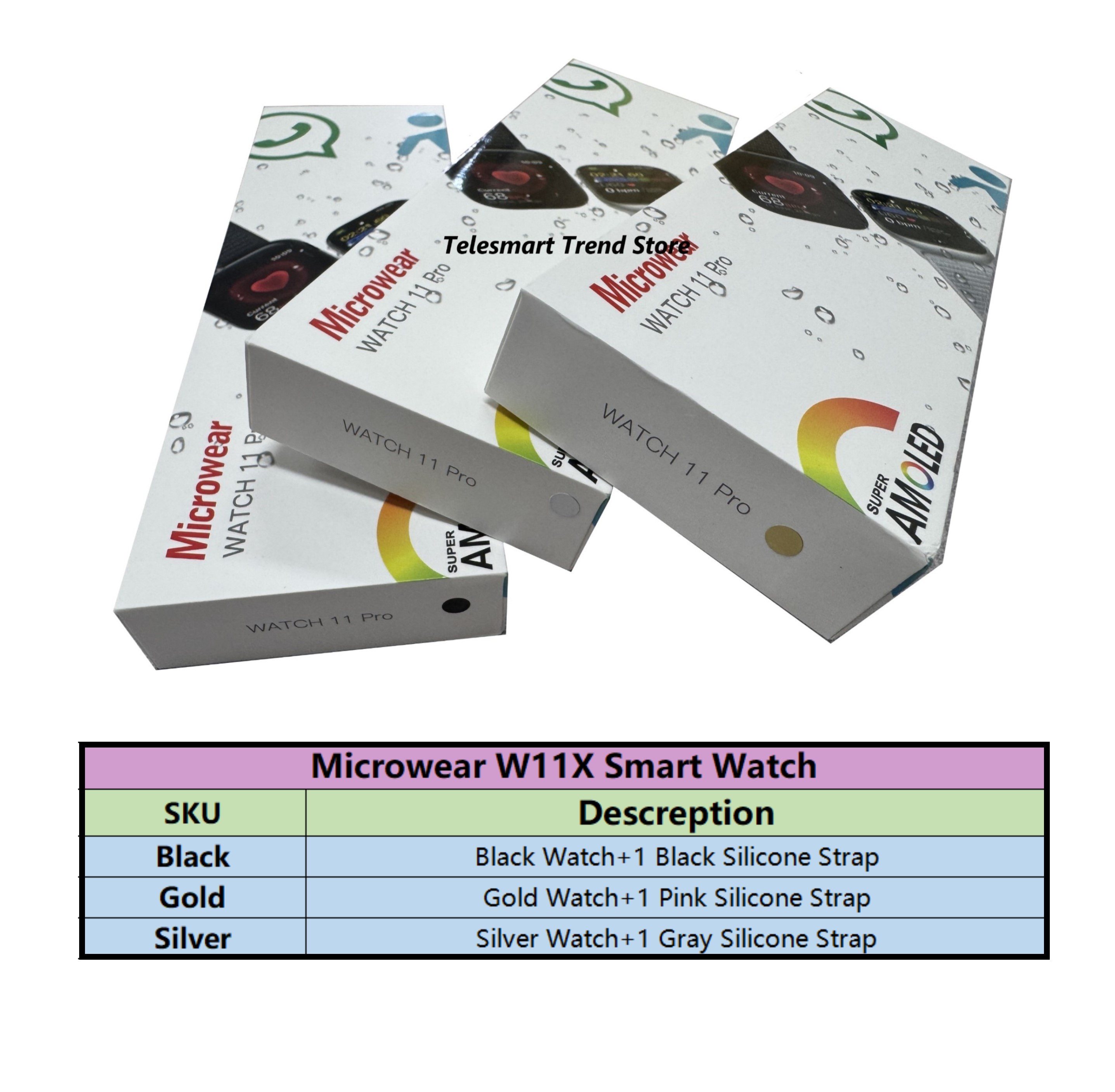 Swiming-proof W11P Smartwtch R - Smartwatch M Active のレビューと価格