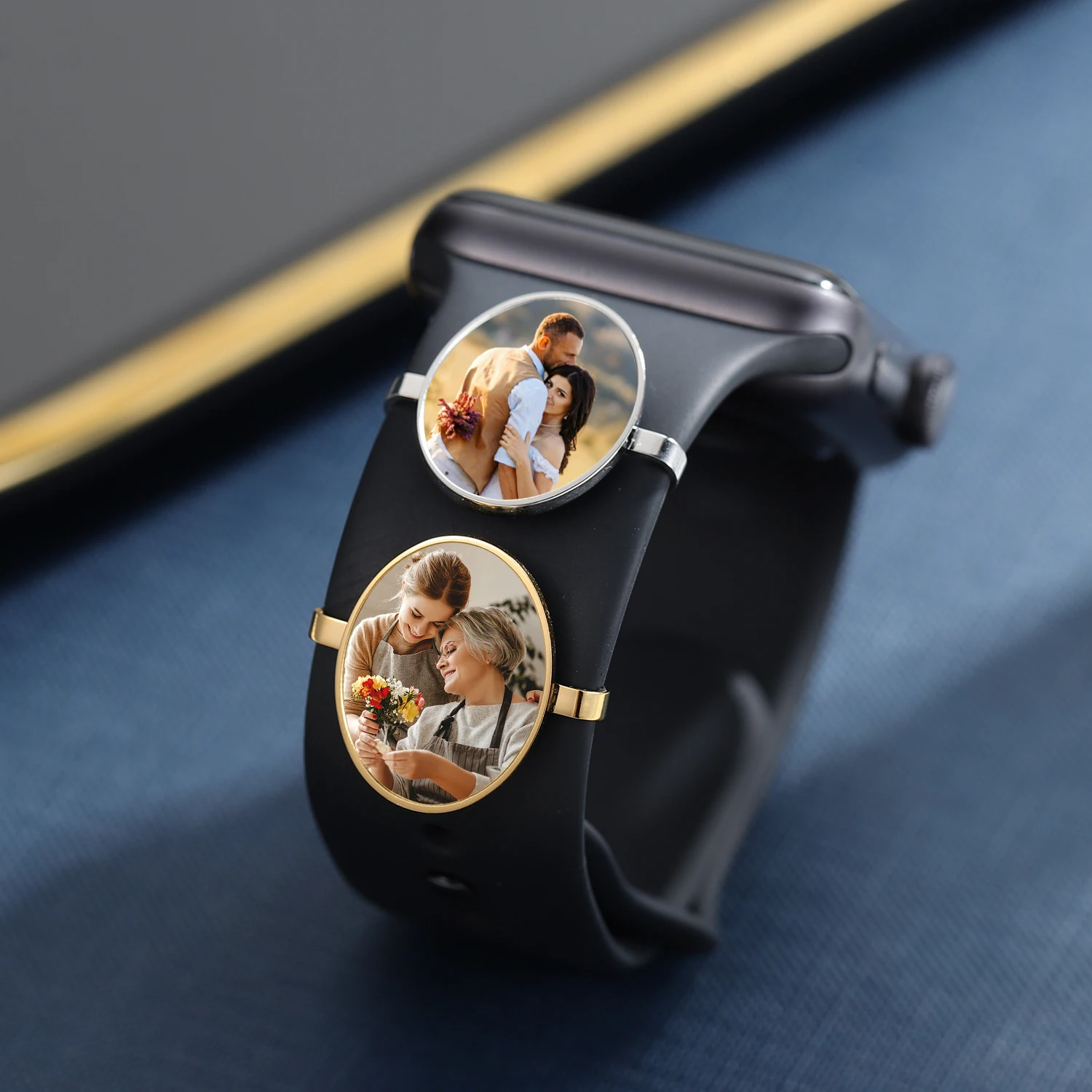 Custom Photo Smart Watch Charm - Smartwatch Straps & Accessories のレビューと価格