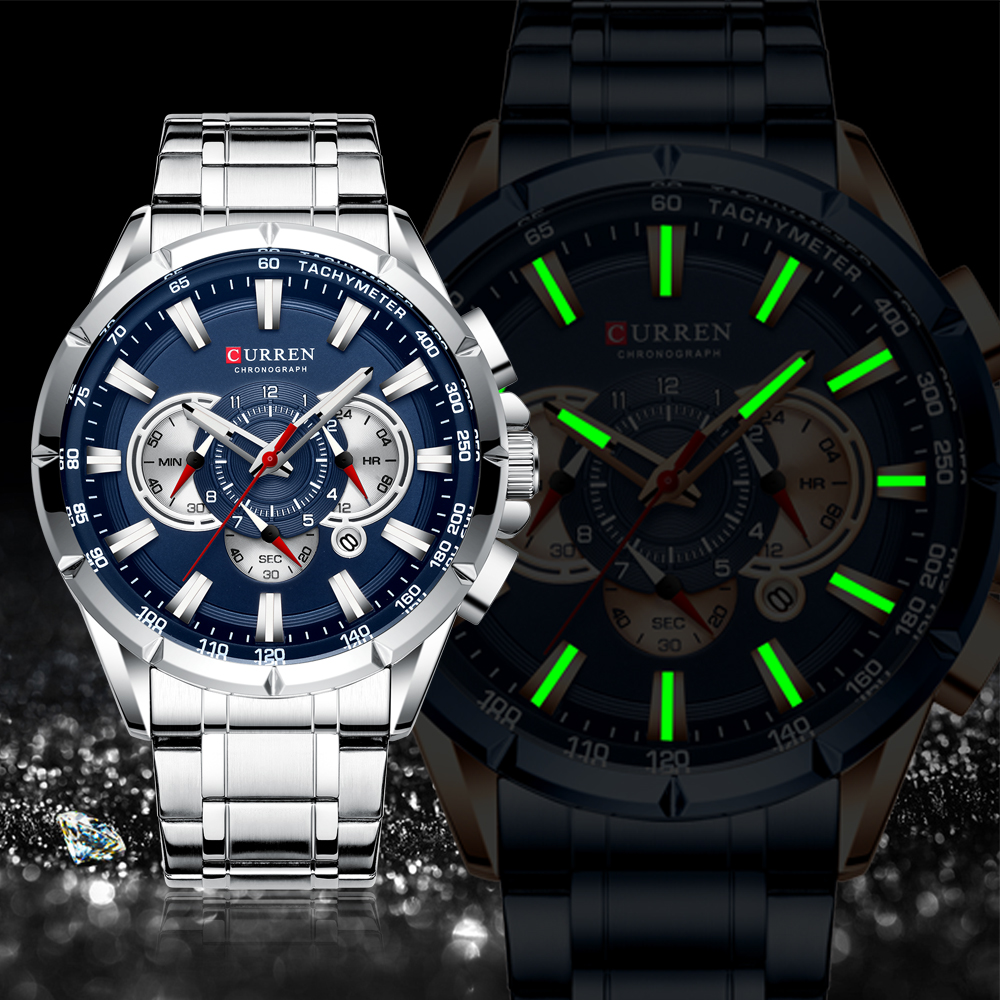 Curren Man Watch Big Sport Mal - Smartwatch Guess のレビューと価格
