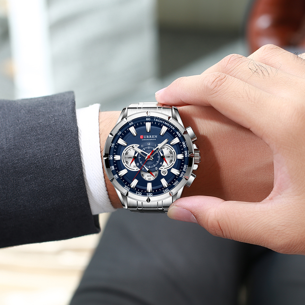 Curren Man Watch Big Sport Mal - Smartwatch Guess のレビューと価格
