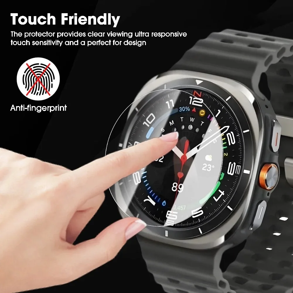 Tempered Glass For Samsung Gal - Samsung Smartwatch Accessories のレビューと価格