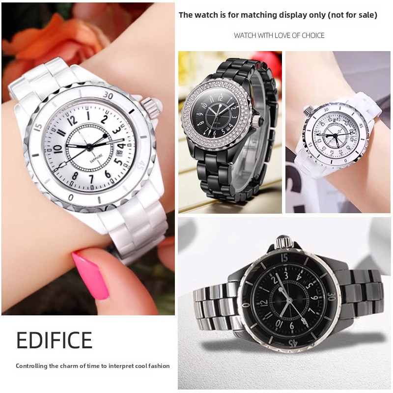 Premium-Grade Ceramic Watchban - Ceramic Link Bracelet のレビューと価格