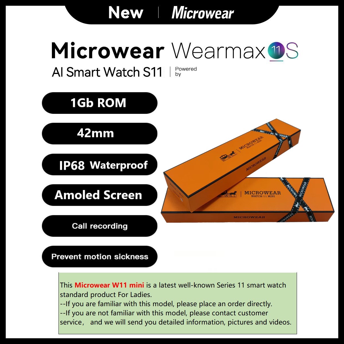 Microwear W11mini Smartwatch R - Smartwatch M Active のレビューと価格