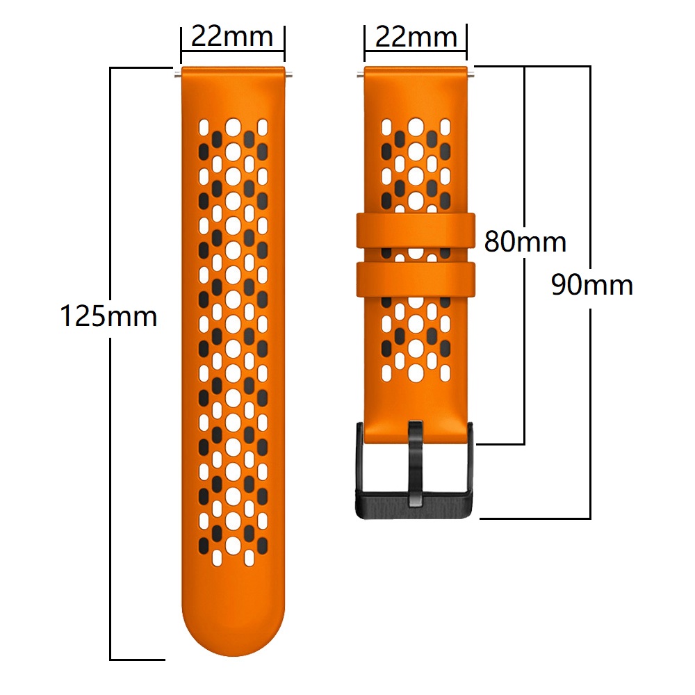 Breathable Silicone Watchband  - Xiaomi Smartwatch S3 Accessories のレビューと価格
