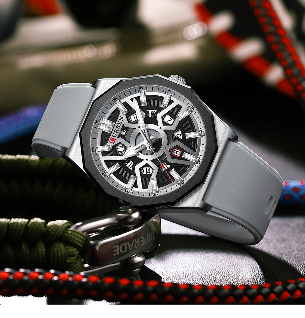 CURREN Fashion Design Wristwat - Smartwatch Guess のレビューと価格