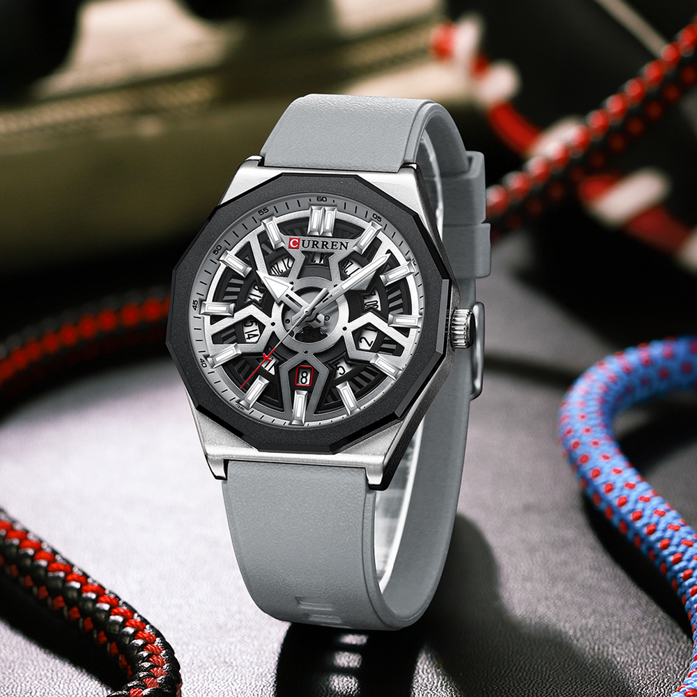 CURREN Fashion Design Wristwat - Smartwatch Guess のレビューと価格