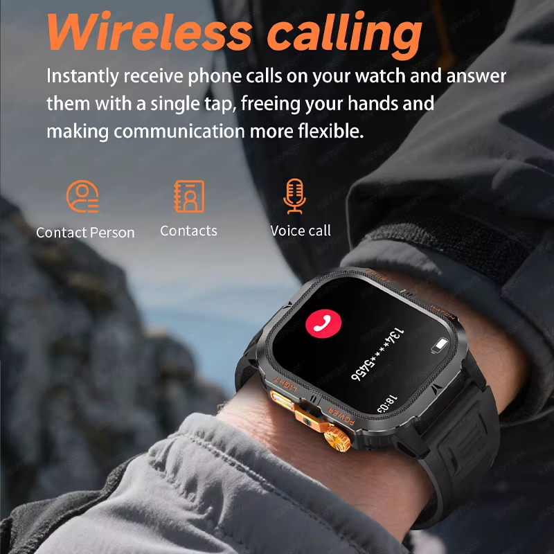 2026 Rugged Military Smart Wat - Smartwatch M Active のレビューと価格