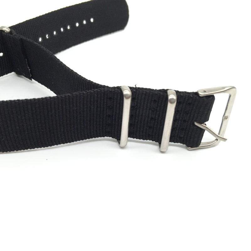 Black Nylon Strap for 16mm 18m - Nylon Nato Strap のレビューと価格