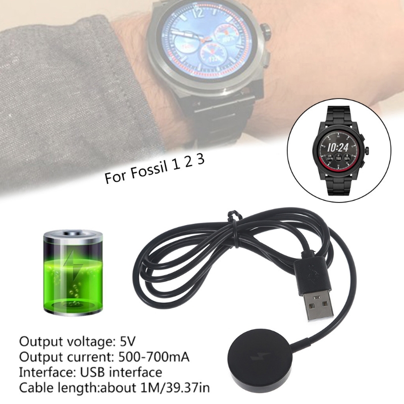 USB Watch Charger Adapter Smar - Fossil Smartwatch Accessories のレビューと価格