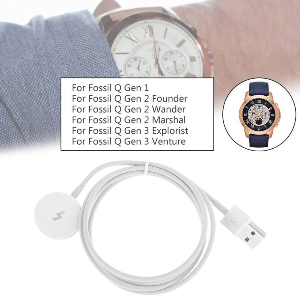 1m Charging Cable Stand Short  - Fossil Smartwatch Accessories のレビューと価格