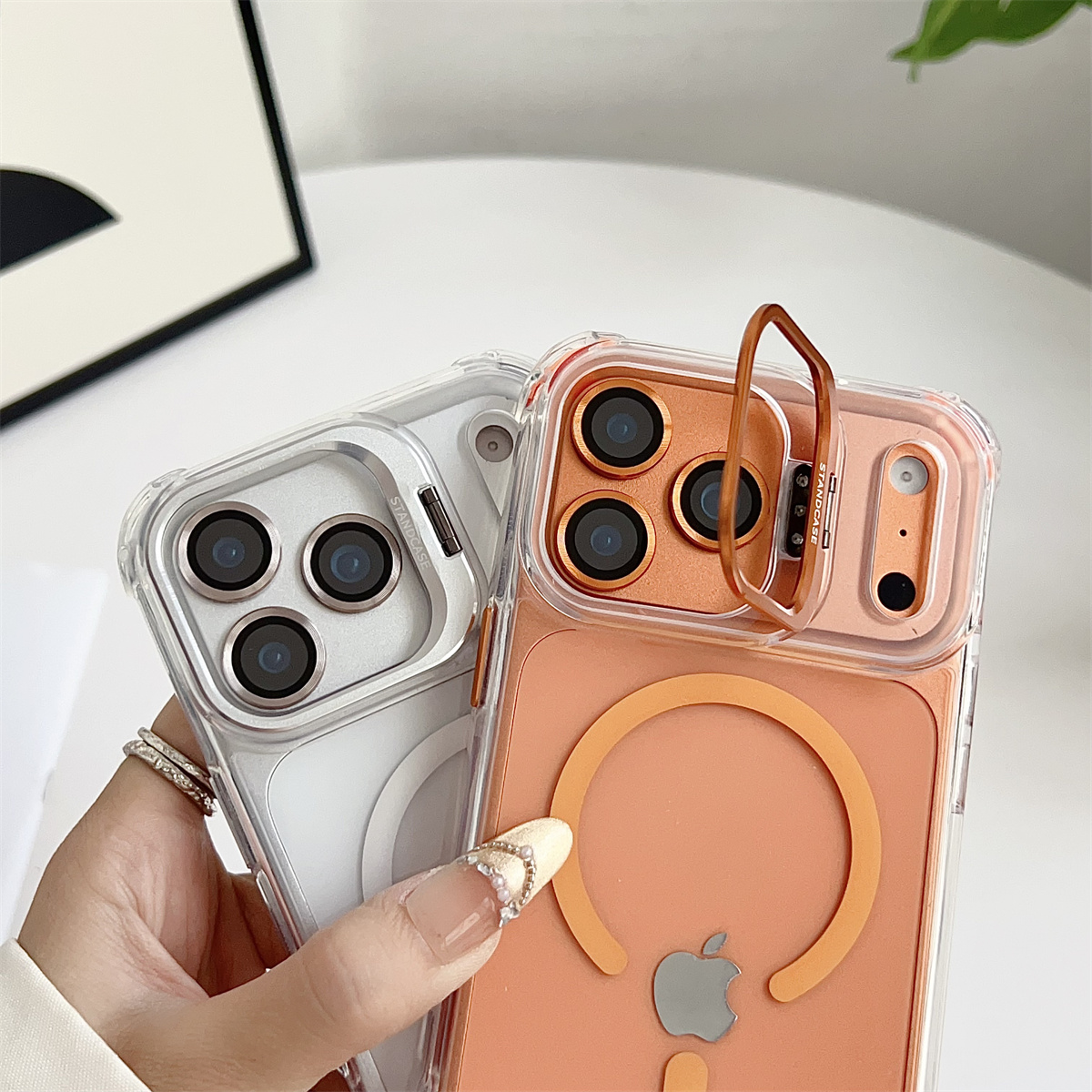 Magnetic Clear Phone Case for  - Magnetic Charging Stand のレビューと価格