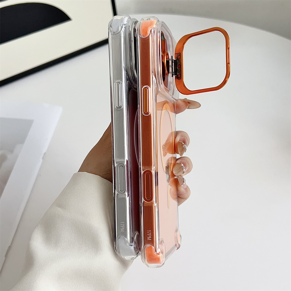 Magnetic Clear Phone Case for  - Magnetic Charging Stand のレビューと価格
