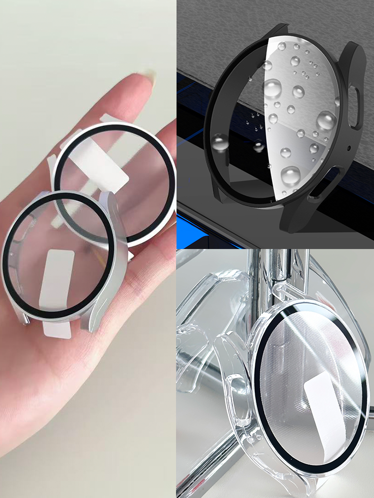 Tempered Glass+PC Case for Sam - Samsung Smartwatch Accessories のレビューと価格